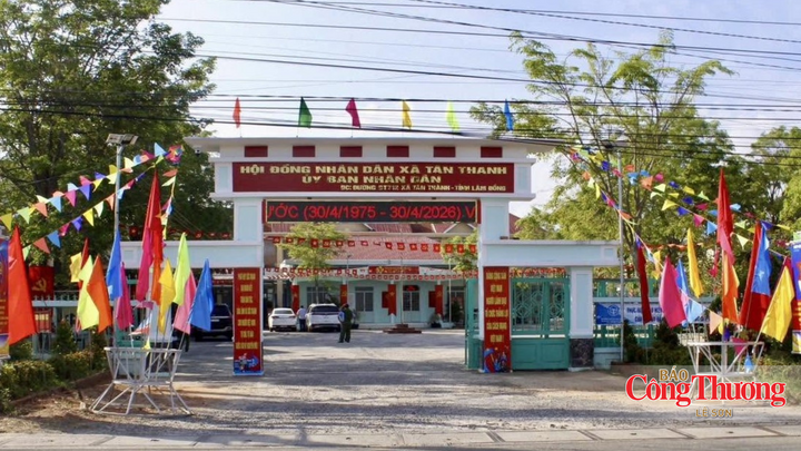 Trụ sở UBND xã Tân Thành, tỉnh Lâm Đồng.