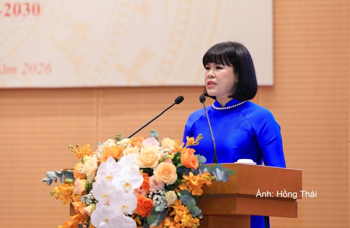 Bà Nguyễn Thị Hoà, Giám đốc Ngân hàng Nhà nước Khu vực 1.