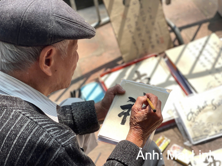 Chương trình “Nét chữ An Nhiên” diễn ra từ ngày 15 đến 19/9 tại Khu Trải nghiệm Di sản. Ảnh minh họa