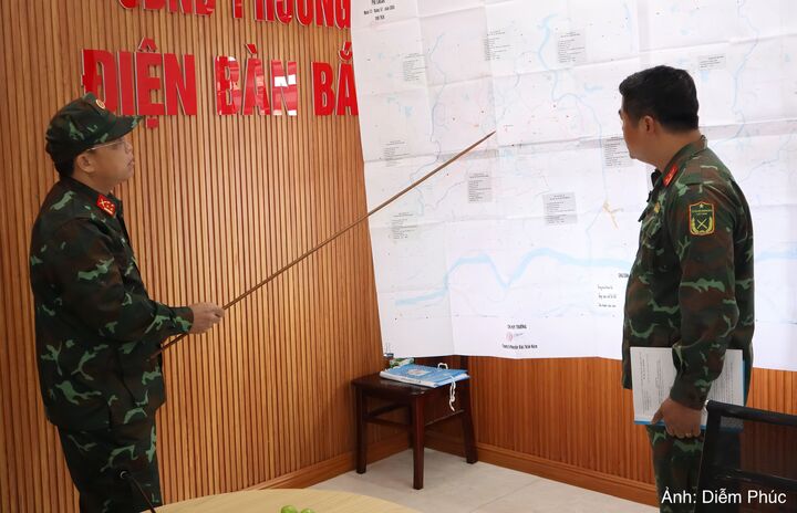 Tiến hành rà soát các khu vực có nguy cơ ngập lũ, chia cắt để sẵn sàng phương án ứng phó.