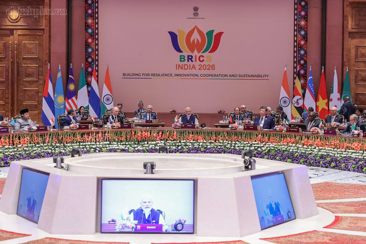 Thủ tướng Ấn Độ Narendra Modi phát biểu khai mạc Hội nghị - Ảnh: chinhphu.vn/Nhật Bắc