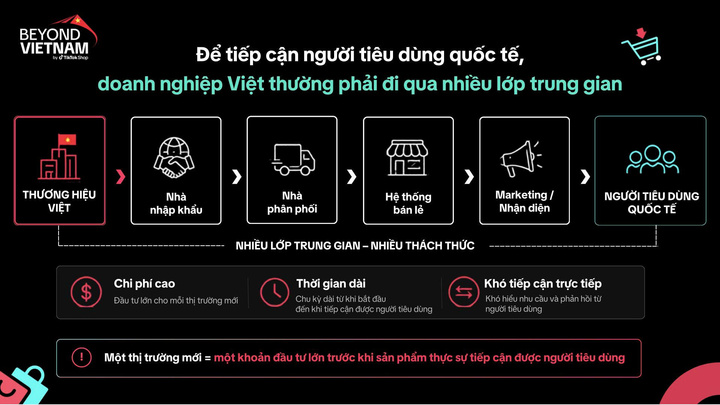 Thương mại điện tử khám phá rút ngắn các khâu trung gian, đưa hàng Việt dễ tiếp cận nguời tiêu dùng toàn cầu