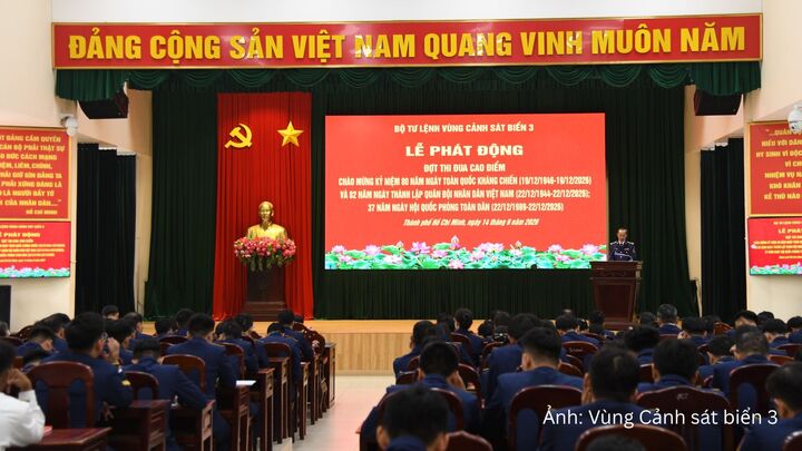 Quang cảnh buổi lễ.
