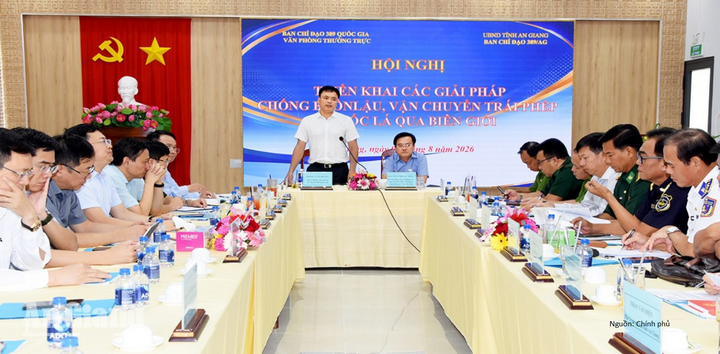Ông Đặng Văn Dũng - Phó Chánh Văn phòng Ban chỉ đạo 389 Quốc gia phát biểu tại hội nghị