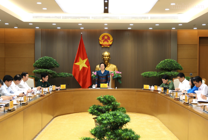 Phó Thủ tướng đề nghị các bộ ngành, cơ quan nỗ lực vượt bậc để hoàn thành mục tiêu - Ảnh: chinhphu.vn/Thu Giang
