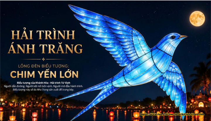 Khánh Hòa lần đầu tổ chức Lễ hội Trung thu quy mô lớn mang chủ đề “Hải trình ánh trăng”, kết hợp các giá trị văn hóa truyền thống với câu chuyện về biển đảo và hệ sinh thái biển của địa phương.