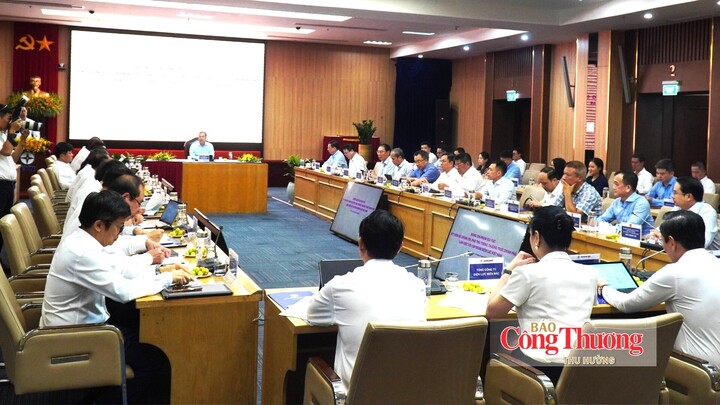 Toàn cảnh buổi làm việc.