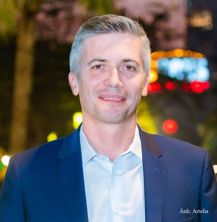 Ông Eric Gratton, Tổng Giám đốc Artelia Việt Nam.