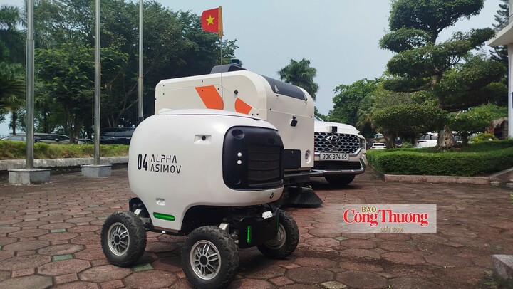 Robot giao hàng tự động được phép thực hiện thử nghiệm có kiểm soát tại Khu Công nghệ cao Hòa Lạc và Đại học Quốc gia Hà Nội cơ sở Hòa Lạc.