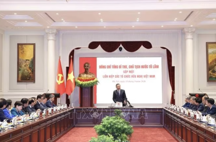 Tổng Bí thư, Chủ tịch nước Tô Lâm phát biểu chỉ đạo. Ảnh: Thống Nhất/TTXVN