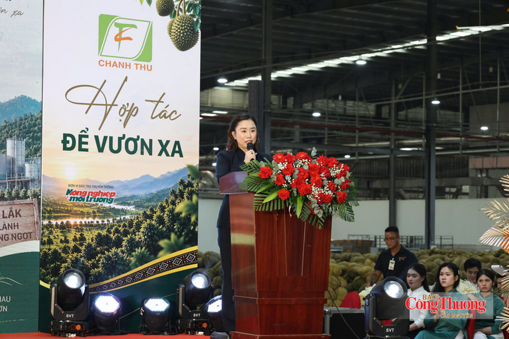 Bà Ngô Tường Vy, Tổng Giám đốc Tập đoàn Chánh Thu cho rằng doanh nghiệp cần đi sâu vào mạng lưới liên kết, tư vấn cho người trồng cách cải thiện sản phẩm.