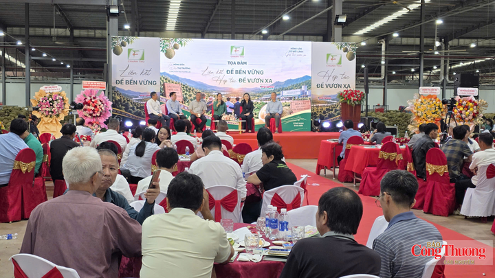 Tọa đàm “Liên kết để bền vững – Hợp tác để vươn xa” cho ngành hàng sầu riêng.