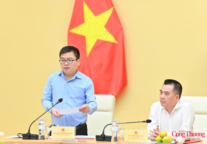 Thứ trưởng Bộ Công Thương Trương Thanh Hoài.