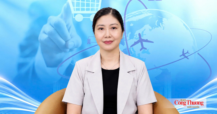 Bà Lê Thị Hồng, Chuyên viên cao cấp, Cục Quản lý và Phát triển thị trường trong nước, Bộ Công Thương. Ảnh: Quốc Chuyển