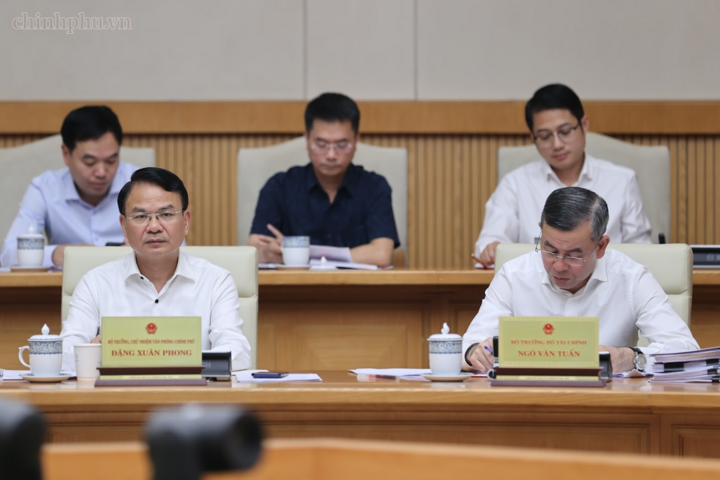 Các đại biểu tham dự Phiên họp - Ảnh: chinhphu.vn/Nhật Bắc