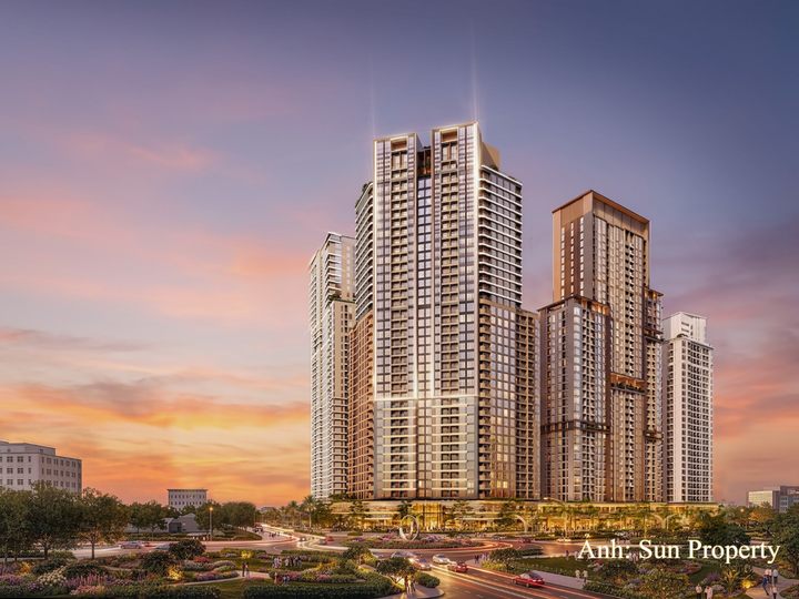 Tổ hợp Sun Glory Residence sở hữu vị trí đắc địa tại trung tâm thành Vinh, tiếp giáp hai đại lộ Lê Hồng Phong và V.I. Lê Nin.