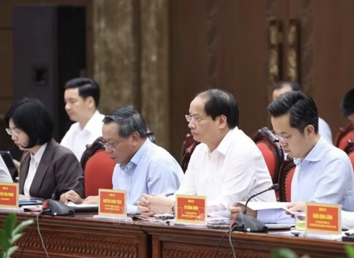 Các đại biểu tham dự Hội nghị. Ảnh: Thống Nhất/TTXVN.
