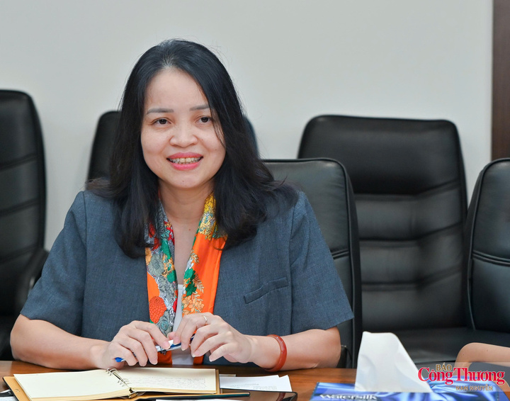 Bà Nguyễn Thị Thùy Linh - Phó Tổng Biên tập Báo Công Thương, Tổ phó Tổ Thư ký Giải thưởng Công nghiệp, Thương mại và Dịch vụ Việt Nam năm 2026.