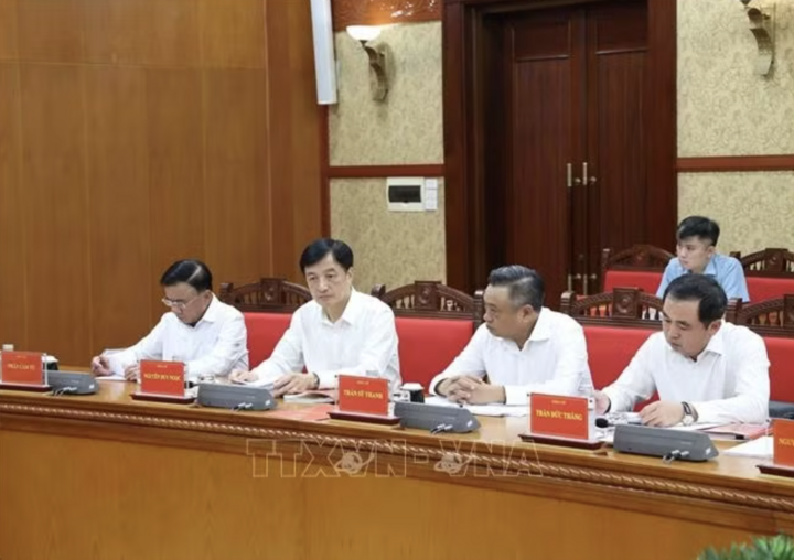 Các đại biểu tham dự Phiên họp Thường trực Ban Chỉ đạo Trung ương về phòng, chống tham nhũng, lãng phí, tiêu cực. Ảnh: Thống Nhất/TTXVN