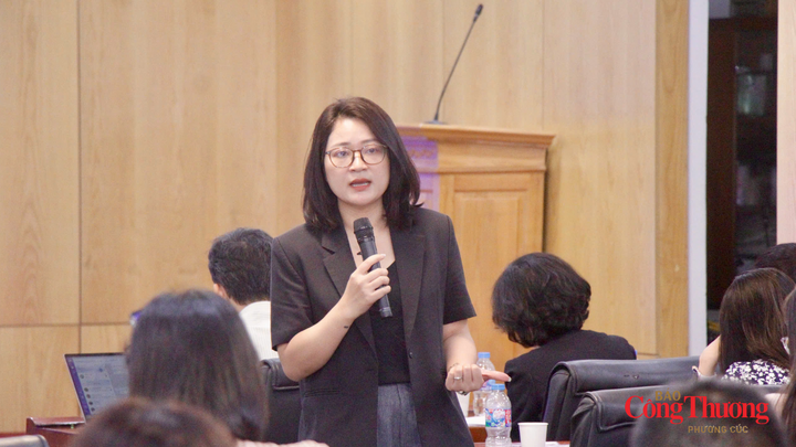 Bà Lê Thị Hà, Trưởng phòng Quản lý hoạt động thương mại điện tử.