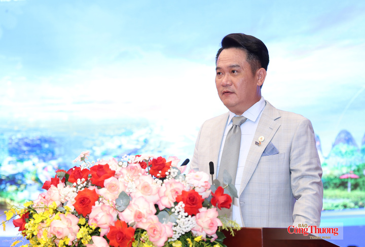 Ông Đặng Hồng Anh, Phó Chủ tịch TTC Group, Chủ tịch Hội Doanh nhân trẻ Việt Nam.