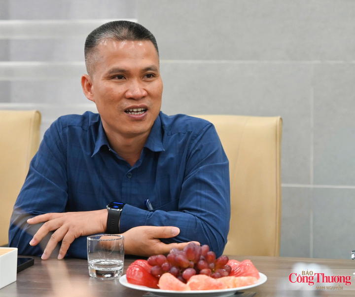 Ông Trần Ngọc Anh - Thành viên Hội đồng quản trị - Giám đốc sản xuất Công ty CP Công nghiệp Á Mỹ thông tin về hoạt động, kinh doanh của doanh nghiệp.