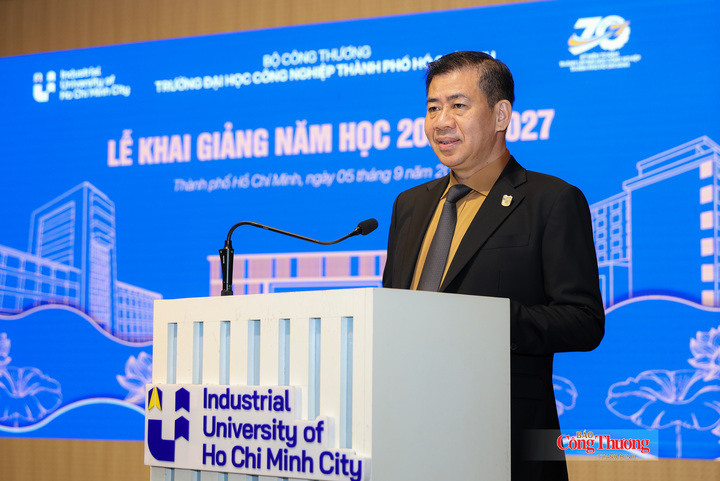 PGS.TS Phan Hồng Hải, Hiệu trưởng Trường Đại học Công nghiệp TP. Hồ Chí Minh.