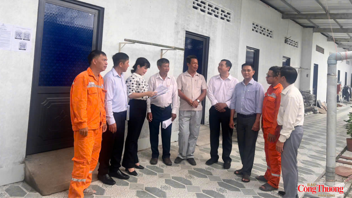 Đoàn kiểm tra tại các nhà trọ trên địa bàn phường Ngã Bảy, TP. Cần Thơ