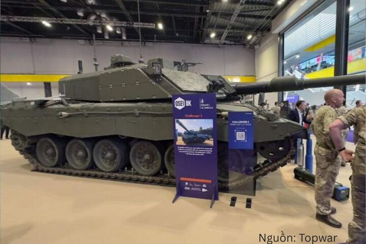 Nguyên mẫu xe tăng Challenger 3. Nguồn: Topwar