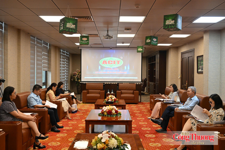 Đoàn công tác Giải thưởng Công nghiệp, Thương mại, Dịch vụ Việt Nam năm 2026 làm việc với Công ty CP Kỹ thuật Công nghiệp Á Châu (ACIT).