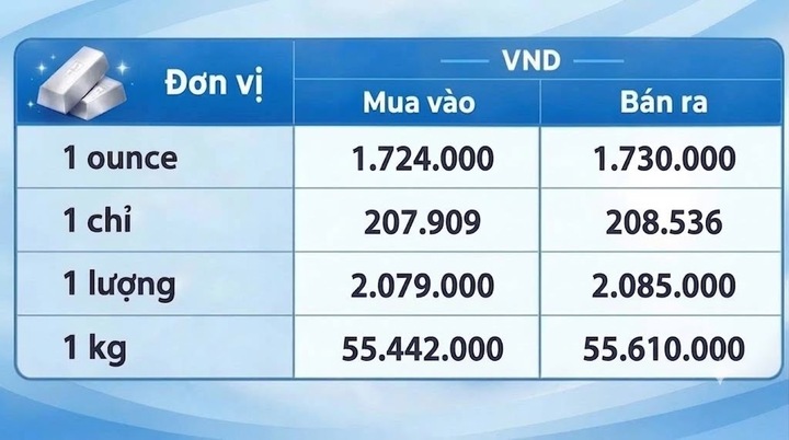 Giá bạc hôm nay 21/9/2026: Đảo chiều giảm nhẹ - 3