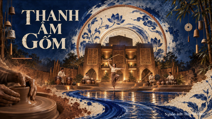 Chương trình nghệ thuật "Thanh âm Gốm" gắn bảo tồn với sáng tạo và phát triển sản phẩm văn hóa, du lịch