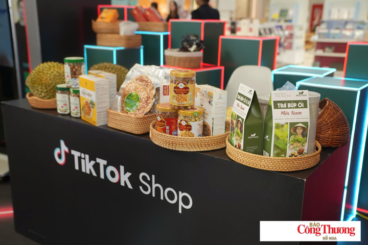 Nhiều đặc sản vùng miền được TikTok Shop giới thiệu tại chương trình