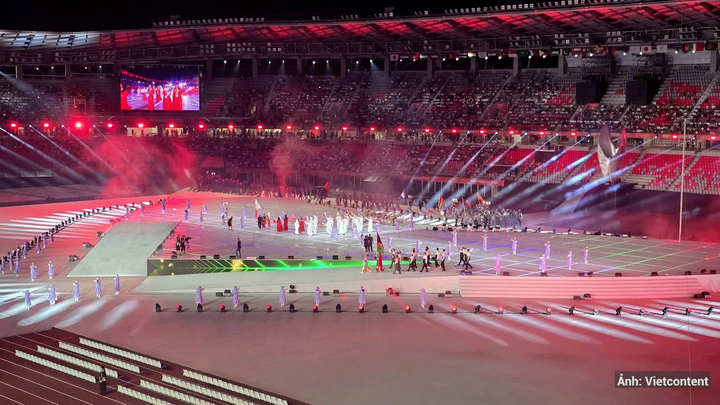 Lễ khai mạc ASIAD 2026 được tổ chức tại sân vận động Paloma Mizuho (Nagoya, Nhật Bản).