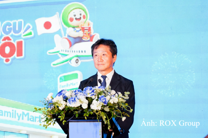 Ông Kitajima Yoshinori, Tổng Giám đốc FamilyMart Việt Nam chia sẻ định hướng mở rộng hệ thống tại Hà Nội, hướng tới quy mô lớn hơn và khả năng đáp ứng linh hoạt nhu cầu của cư dân đô thị.