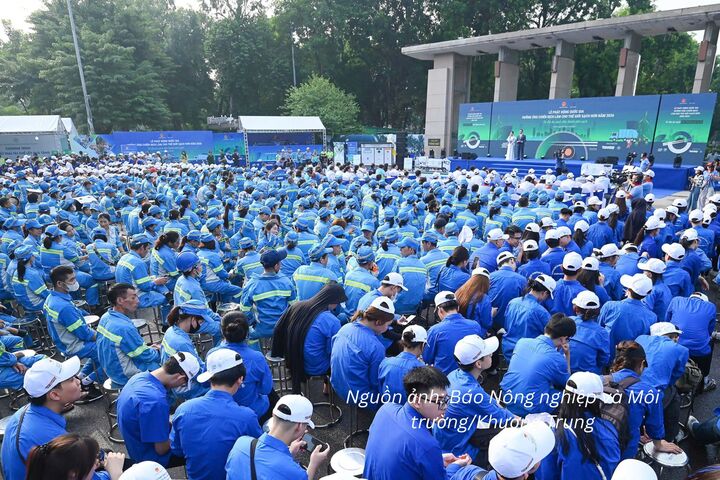Lễ phát động quốc gia hưởng ứng Chiến dịch Làm cho thế giới sạch hơn năm 2026 có sự tham gia của hơn 1.000 đại biểu.