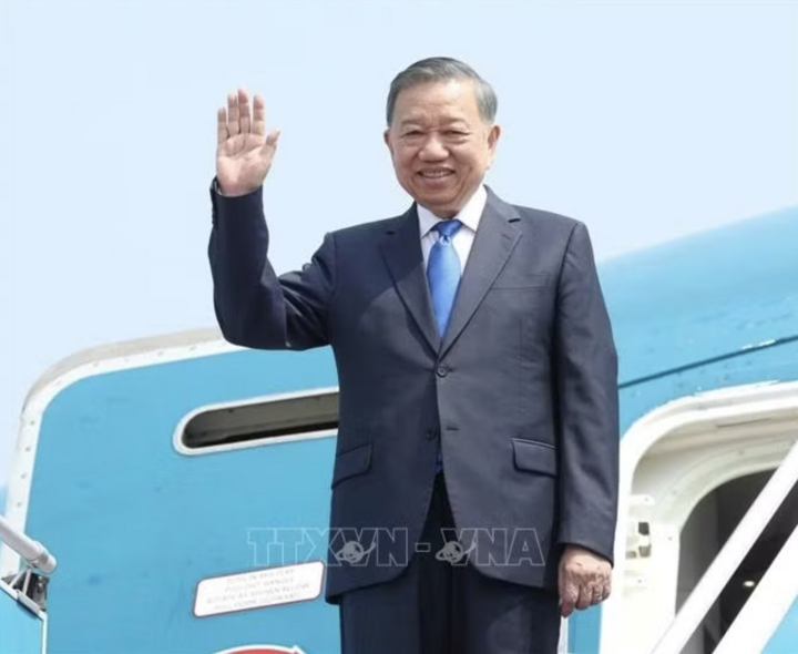 Tổng Bí thư, Chủ tịch nước Tô Lâm lên đường dự Phiên thảo luận cấp cao ĐHĐ LHQ Khóa 81, hoạt động song phương tại Hoa Kỳ và thăm cấp Nhà nước Canada. Ảnh: Thống Nhất/TTXVN