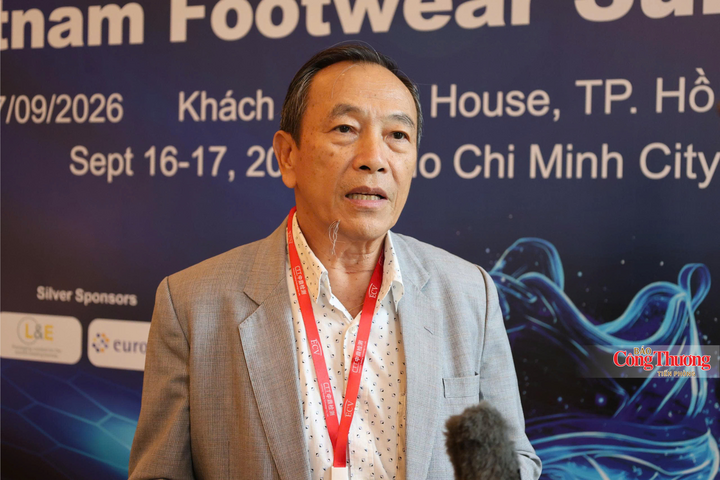 Ông Diệp Thành Kiệt - Phó Chủ tịch Hiệp hội Da - Giày - Túi xách Việt Nam (LEFASO).