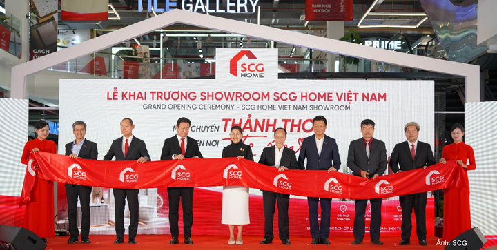 Lễ khai trương SCG Home Việt Nam tại khu vực Long Biên, Hà Nội, vào ngày 19/9/2026.
