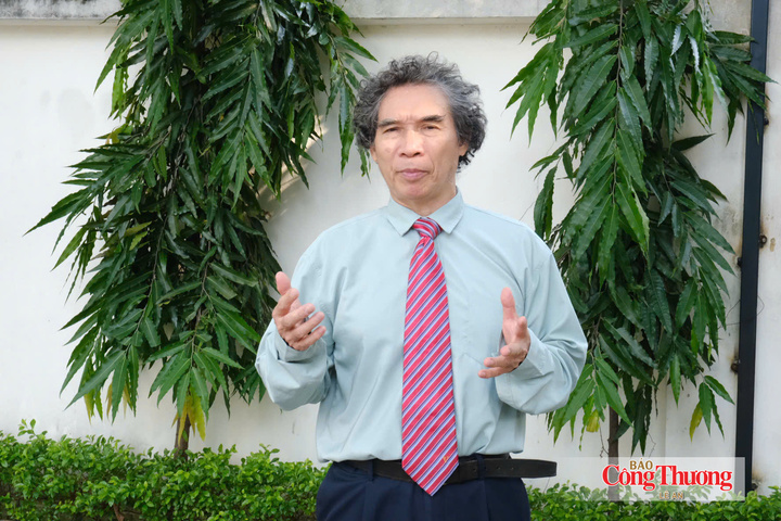 PGS. TS Nguyễn Thường Lạng, chuyên gia thương mại quốc tế, Giảng viên cao cấp tại Đại học Kinh tế quốc dân. Ảnh: Lê An