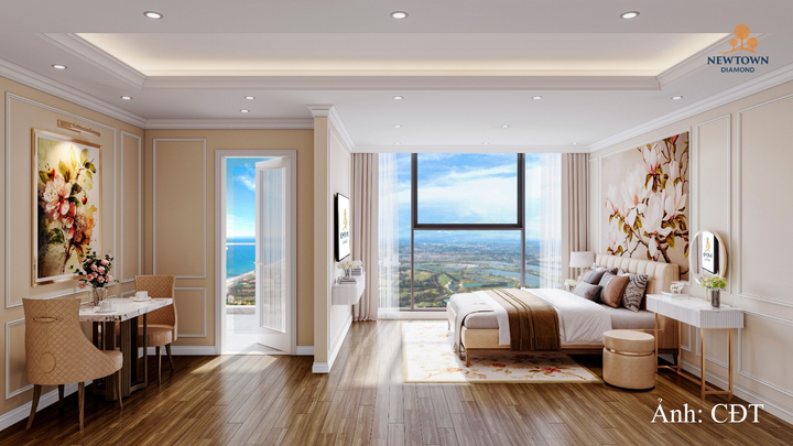 Newtown Diamond mang đến cơ hội sở hữu một tài sản phục vụ linh hoạt nhu cầu ở, nghỉ dưỡng và khai thác lưu trú.