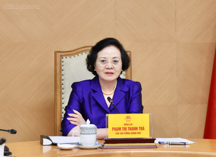 Phó Thủ tướng đề nghị Bộ Nội vụ tiếp tục hoàn thiện Đề án để trình cấp có thẩm quyền xem xét - Ảnh: chinhphu.vn/Thu Giang