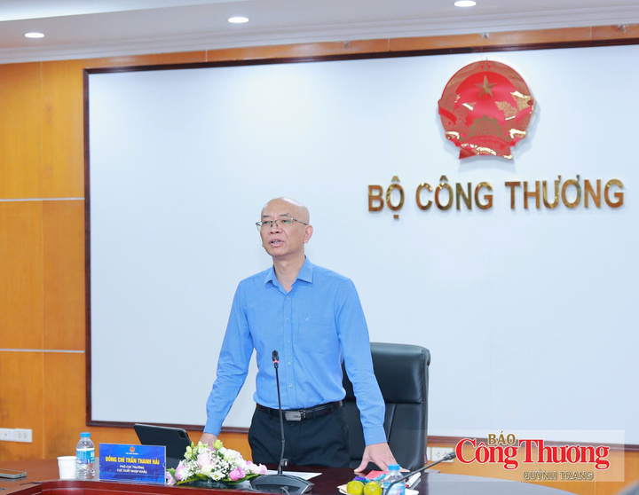 Ông Trần Thanh Hải phát biểu tại hội nghị