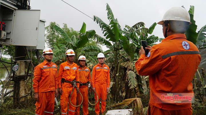 Một nguyên tắc đặc biệt quan trọng trong quá trình khôi phục cấp điện sau mưa lũ là không vì yêu cầu cấp điện nhanh mà bỏ qua điều kiện an toàn
