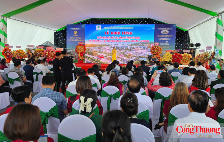 Quang cảnh lễ khởi công.