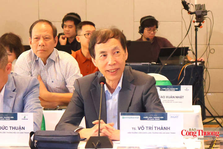 TS. Võ Trí Thành, Viện trưởng Viện Chiến lược Thương hiệu và Cạnh tranh.