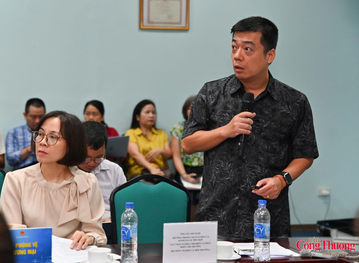 Ông Lê Anh Ngọc, Trưởng phòng Chất lượng và đánh giá sự phù hợp, Cục Chất lượng, Chế biến và Phát triển thị trường (Bộ Nông nghiệp và Môi trường).