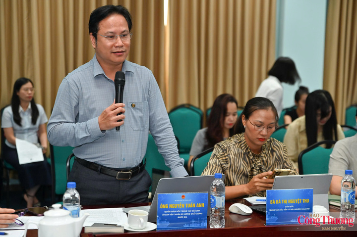 Ông Nguyễn Tuấn Anh, Quyền Giám đốc Trung tâm Chứng nhận Phù hợp (QUACERT),  Ủy ban Tiêu chuẩn Đo lường Chất lượng Quốc gia.