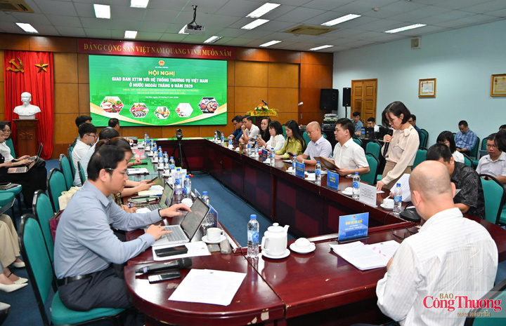 Đông đảo đại biểu tham gia Hội nghị giao ban Xúc tiến thương mại với hệ thống Thương vụ Việt Nam ở nước ngoài tháng 9/2026.
