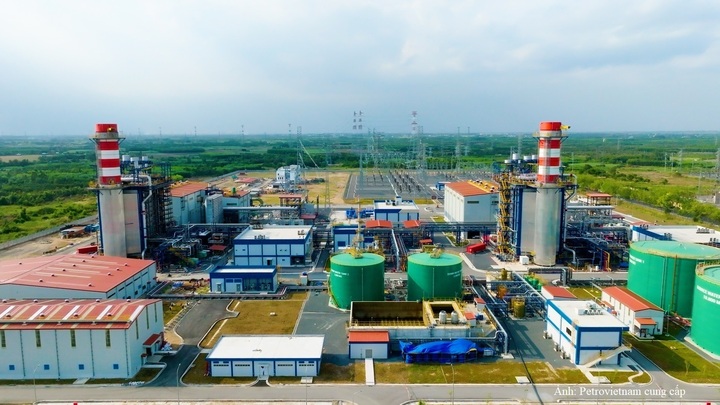 Nhà máy điện khí LNG Nhơn Trạch 3 và 4 - Ảnh: Petrovietnam cung cấp